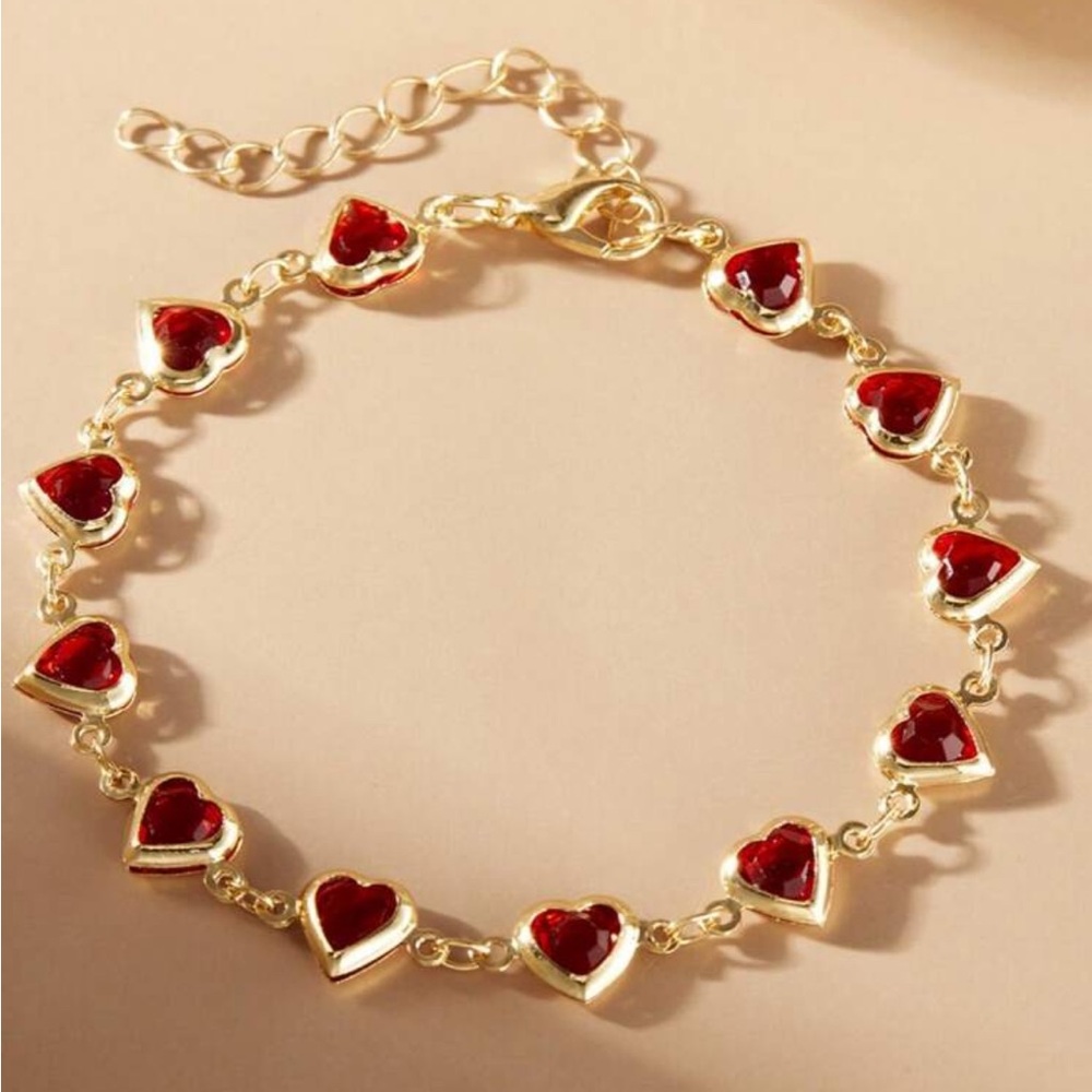 Heart Gold Bracelet